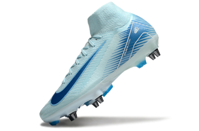 Nike Air Zoom Mercurial Superfly 10 Elite SG Football Boots - Jade/Blue/White