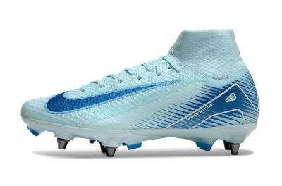 Nike Air Zoom Mercurial Superfly 10 Elite SG Football Boots - Jade/Blue/White