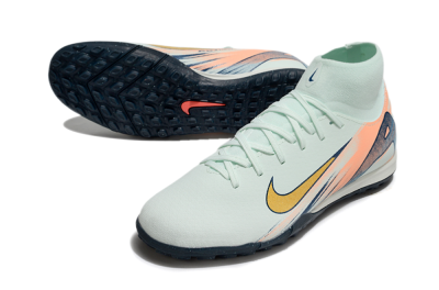 Nike Air Zoom Mercurial Superfly 10 Academy TF Football Shoes - Jade/Gold/Pink