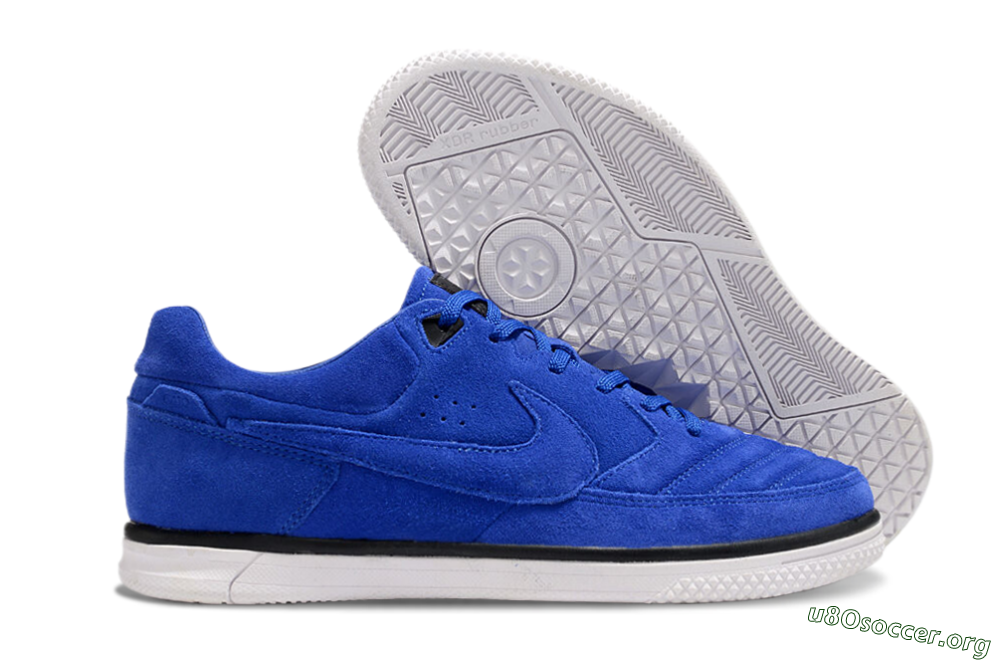 Nike Street Gato IC Football Shoes - Blue/Black/White 2