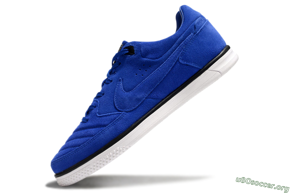 Nike Street Gato IC Football Shoes - Blue/Black/White 5