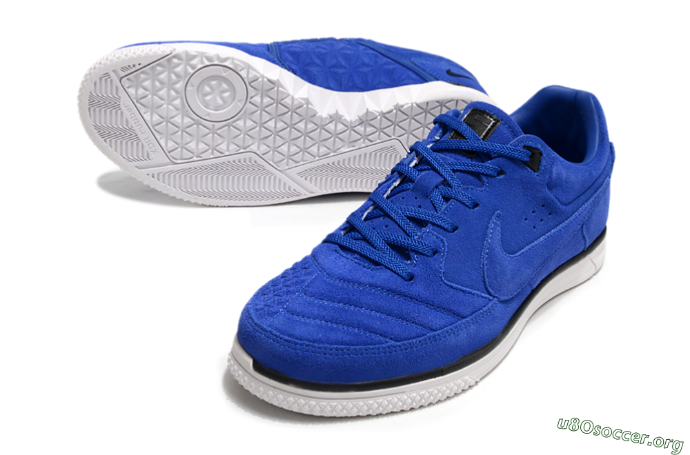 Nike Street Gato IC Football Shoes - Blue/Black/White 0