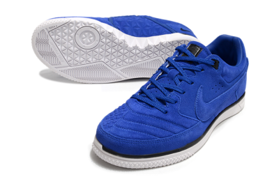 Nike Street Gato IC Football Shoes - Blue/Black/White