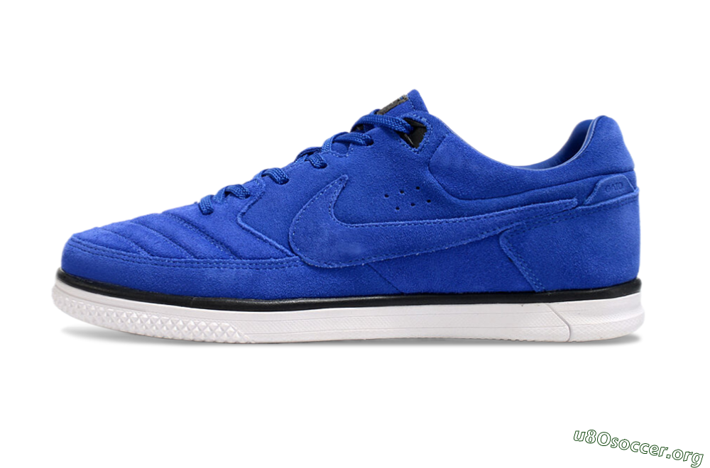 Nike Street Gato IC Football Shoes - Blue/Black/White 3
