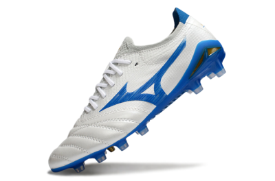 Mizuno Morelia Neo 4 FG Football Boots - White/Blue
