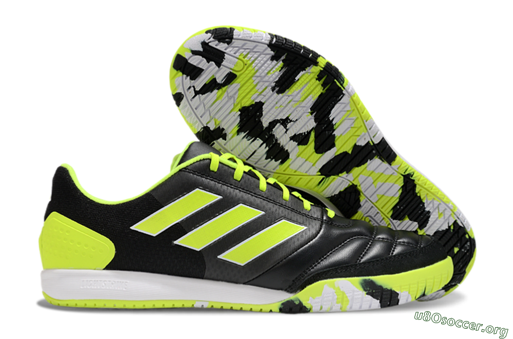 Adidas Top Sala Competition IC Football Shoes - Black/Yellow/White 2