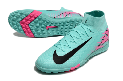 Nike Air Zoom Mercurial Superfly 10 Elite TF Football Shoes - Jade/Red/Black
