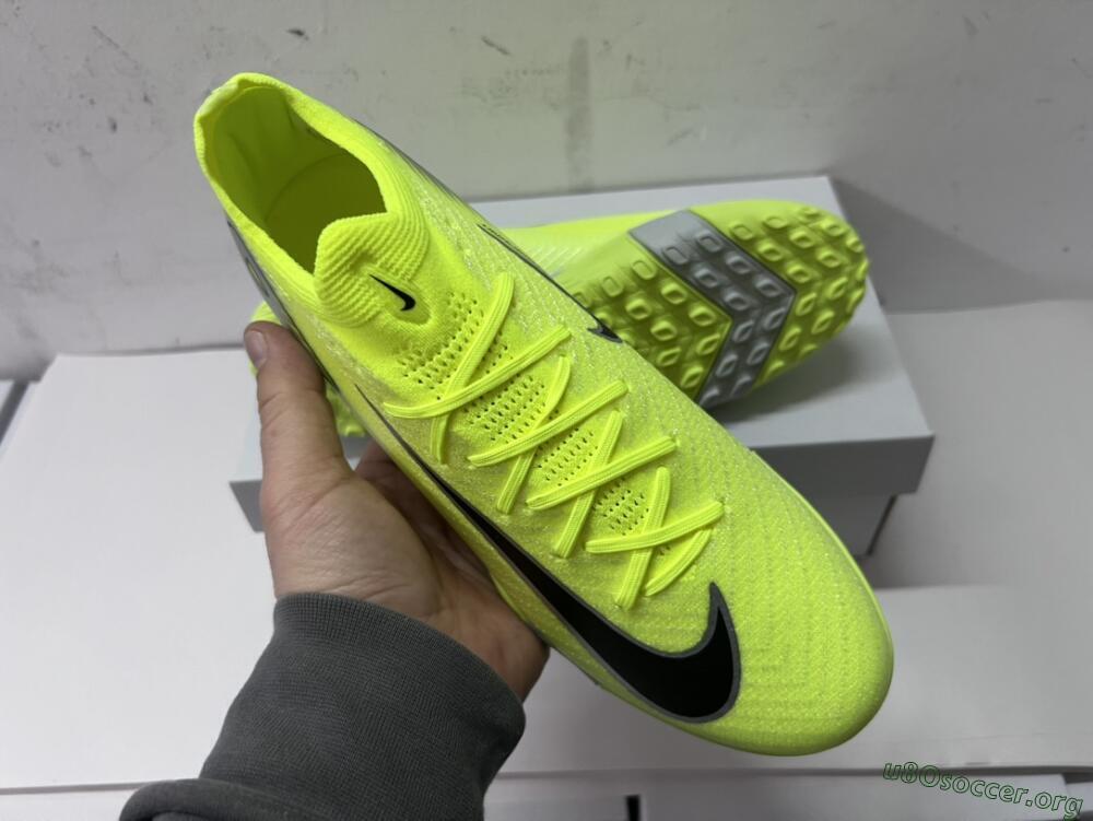 Nike Air Zoom Mercurial Vapor 16 Elite TF Football Shoes - Yellow/Black/White