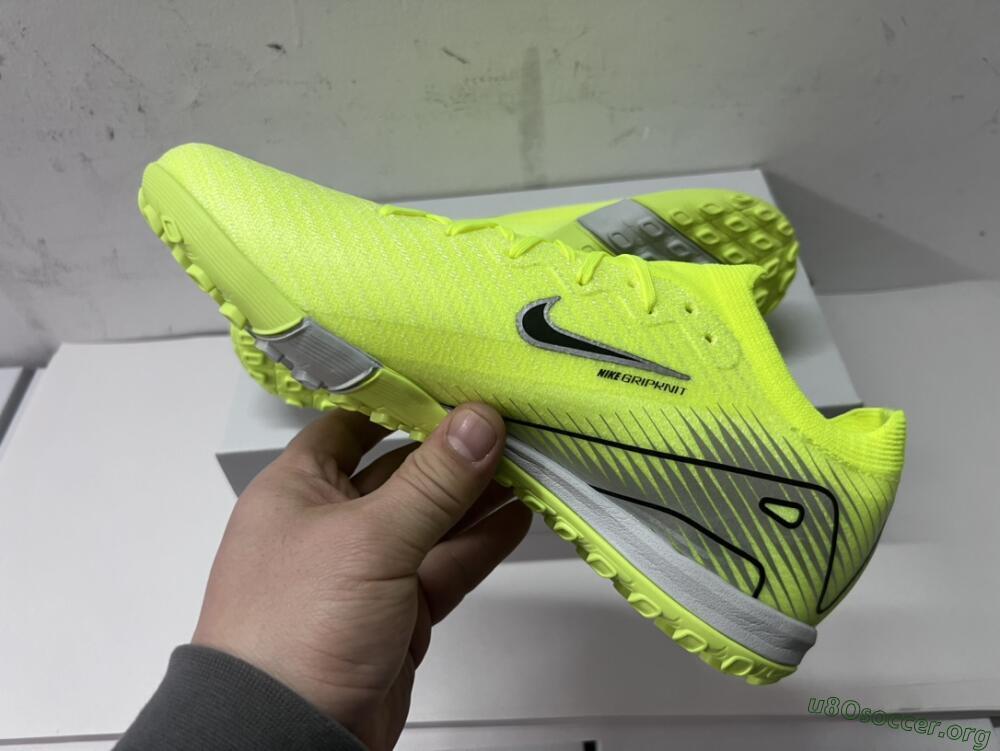 Nike Air Zoom Mercurial Vapor 16 Elite TF Football Shoes - Yellow/Black/White