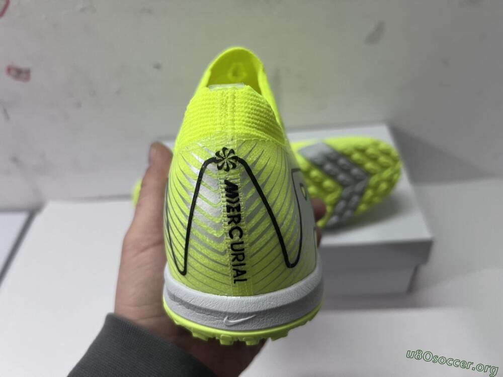 Nike Air Zoom Mercurial Vapor 16 Elite TF Football Shoes - Yellow/Black/White