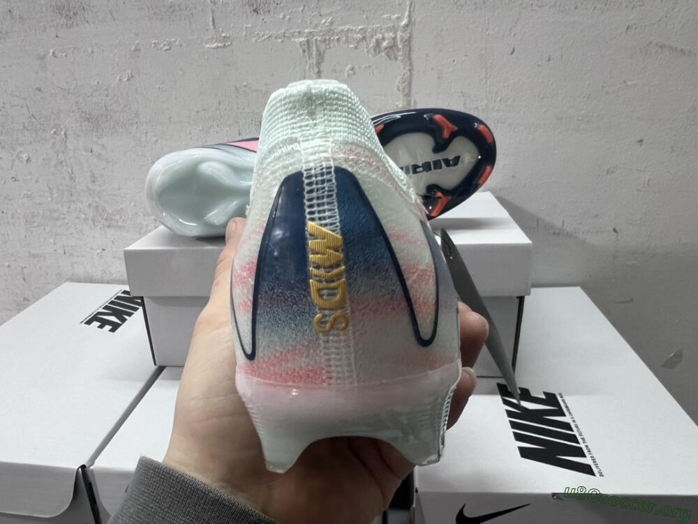 Nike Air Zoom Mercurial Vapor 16 Elite FG Football Boots - Jade/Gold/Pink/Blue