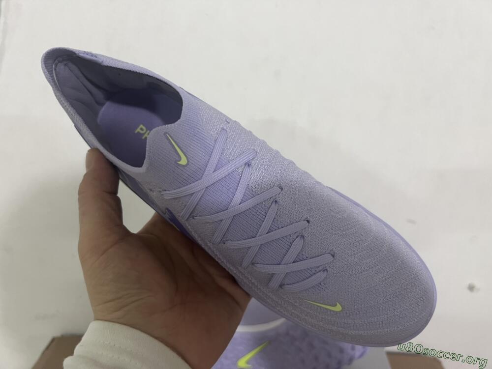 Nike Phantom GX 2 Elite TF Football Shoes - Purple/Yellow/White
