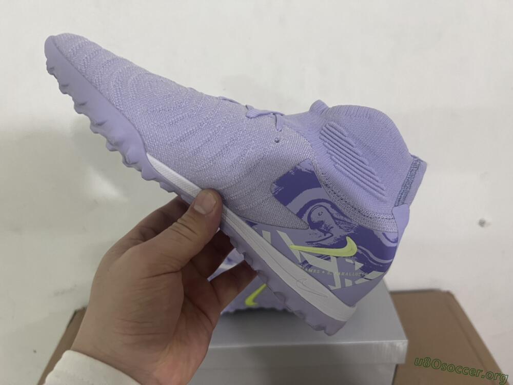 Nike Phantom Luna Elite TF Football Shoes - Purple/Yellow/White