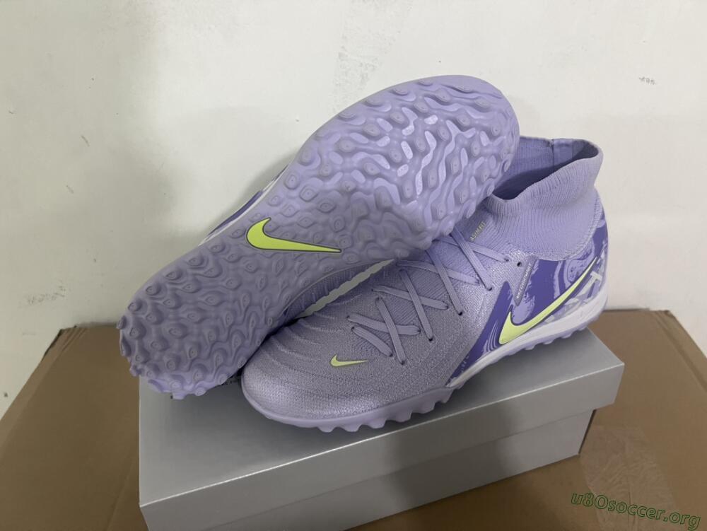 Nike Phantom Luna Elite TF Football Shoes - Purple/Yellow/White
