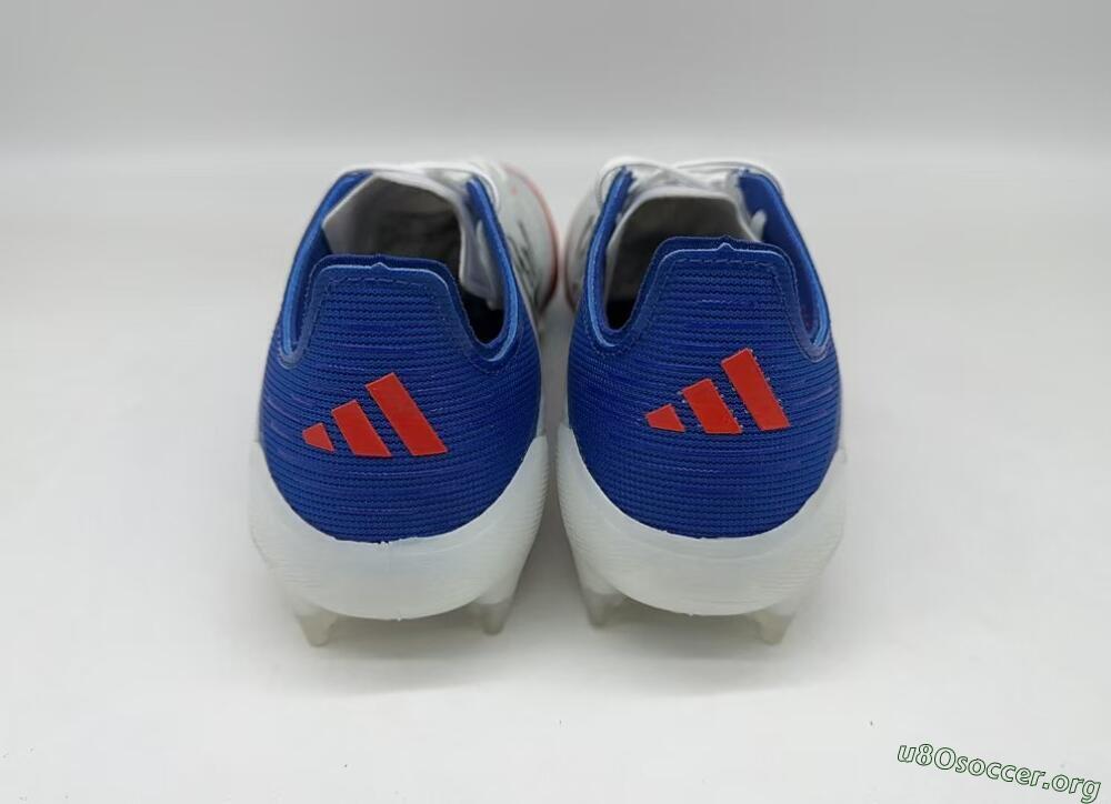 Adidas F50 Elite FG Football Boots - White/Red/Blue