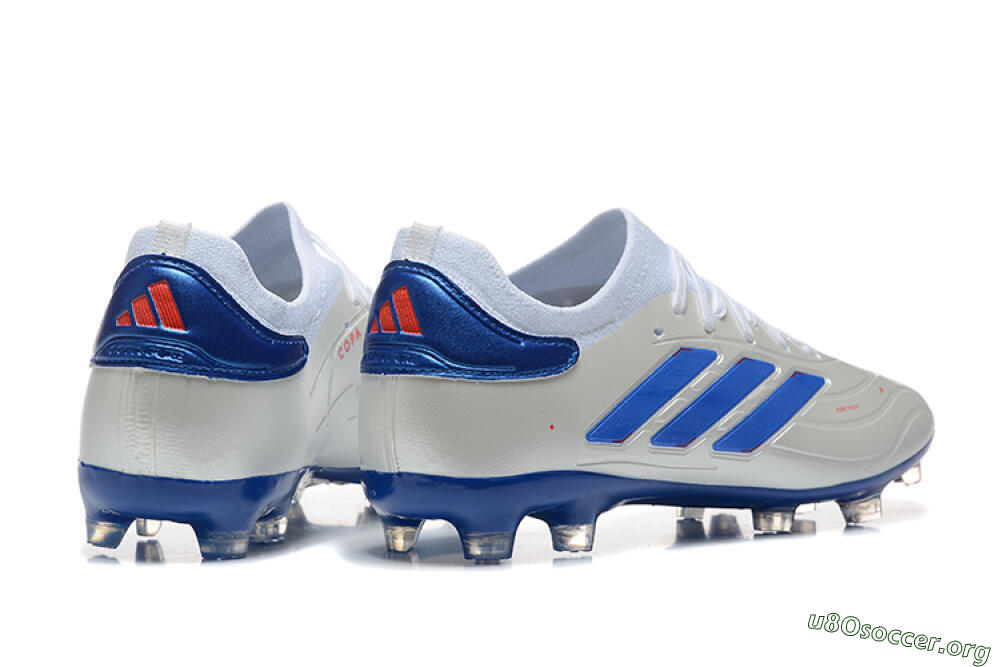 Adidas Copa Pure 2 FG Football Boots - Silver/Blue/Red 9