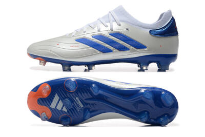 Adidas Copa Pure 2 FG Football Boots - Silver/Blue/Red
