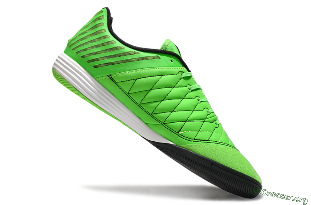 Nike Lunar Gato 2 IC Football Shoes - Yellow/Black/White 4