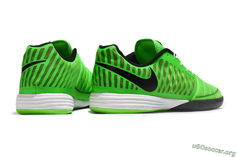 Nike Lunar Gato 2 IC Football Shoes - Yellow/Black/White 6