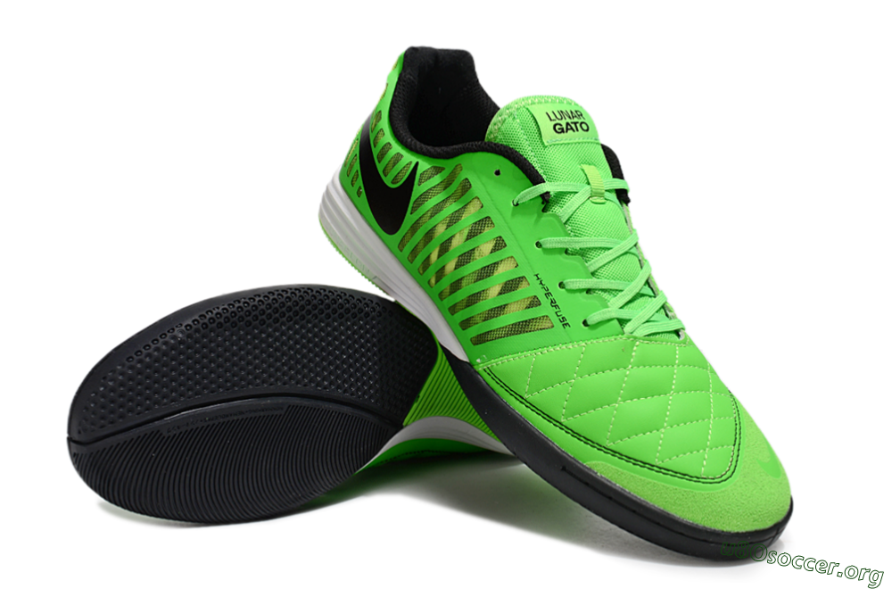 Nike Lunar Gato 2 IC Football Shoes - Yellow/Black/White 0