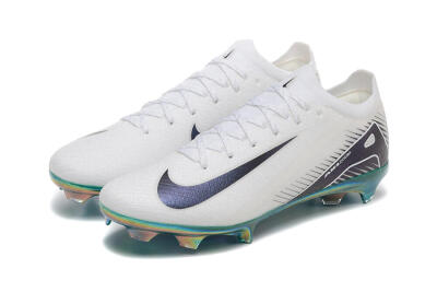 Nike Air Zoom Mercurial Vapor 16 Elite FG Football Boots - White/Black/Gold