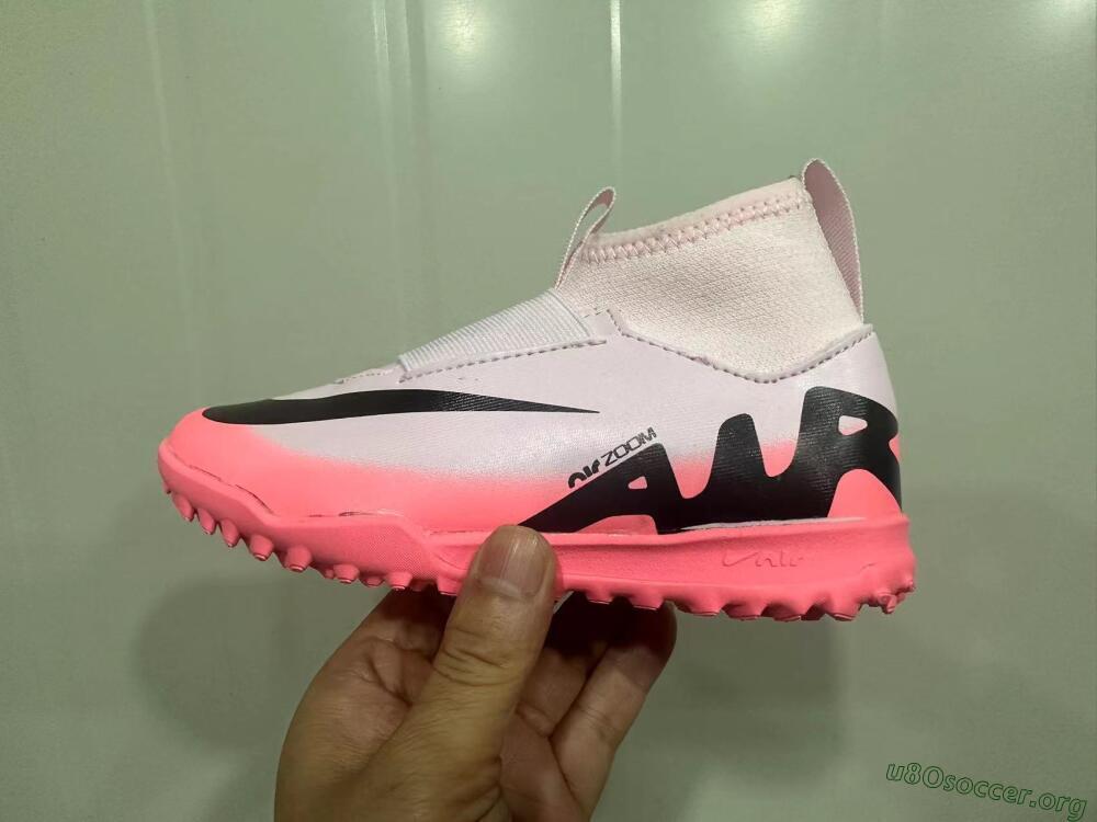 Nike Air Zoom Mercurial Superfly 9 Elite TF Football Shoes - Pink/Black