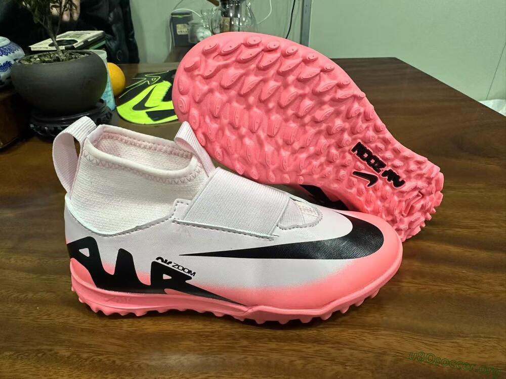Nike Air Zoom Mercurial Superfly 9 Elite TF Football Shoes - Pink/Black