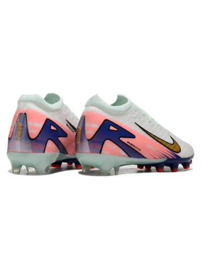 Nike Air Zoom Mercurial Vapor 16 Elite AG Football Boots - Jade/Gold/Blue