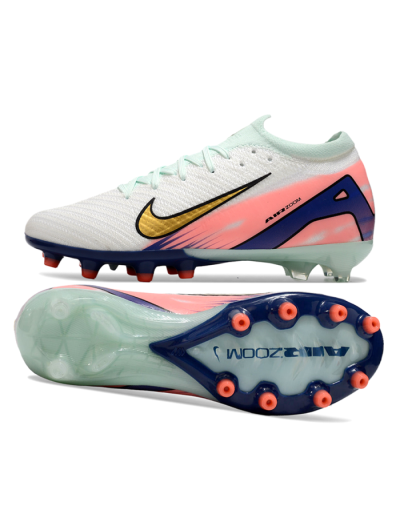 Nike Air Zoom Mercurial Vapor 16 Elite AG Football Boots - Jade/Gold/Blue