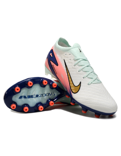 Nike Air Zoom Mercurial Vapor 16 Elite AG Football Boots - Jade/Gold/Blue