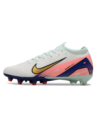 Nike Air Zoom Mercurial Vapor 16 Elite AG Football Boots - Jade/Gold/Blue