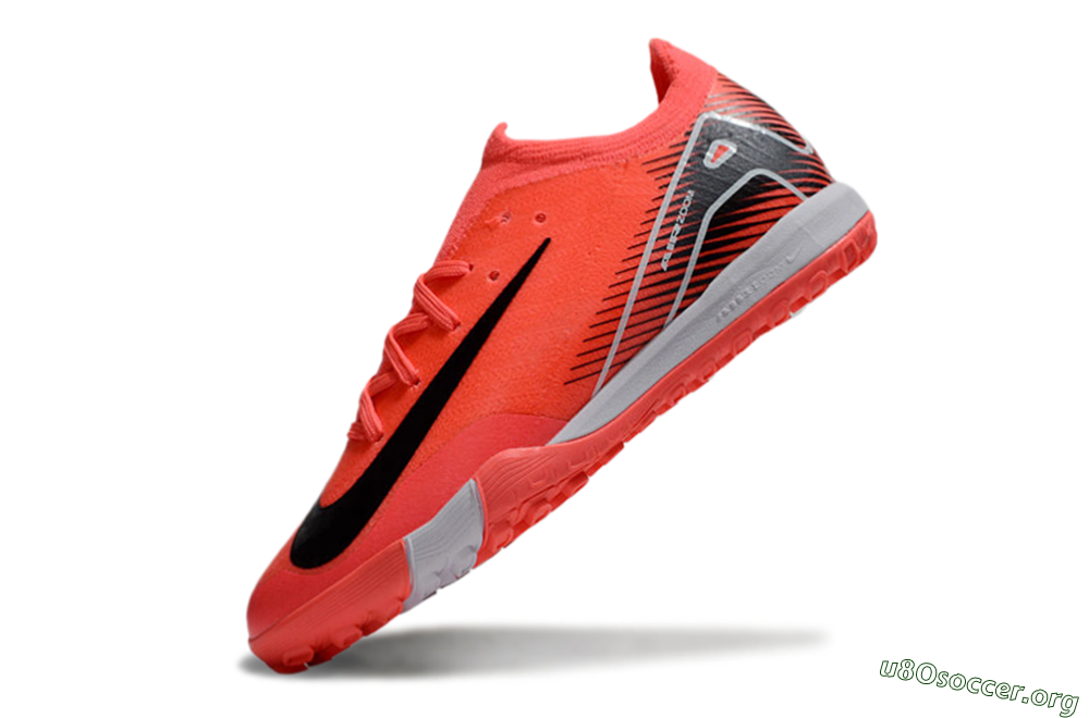 Nike Air Zoom Mercurial Vapor 16 Elite TF Football Shoes - Red/Black/White 5