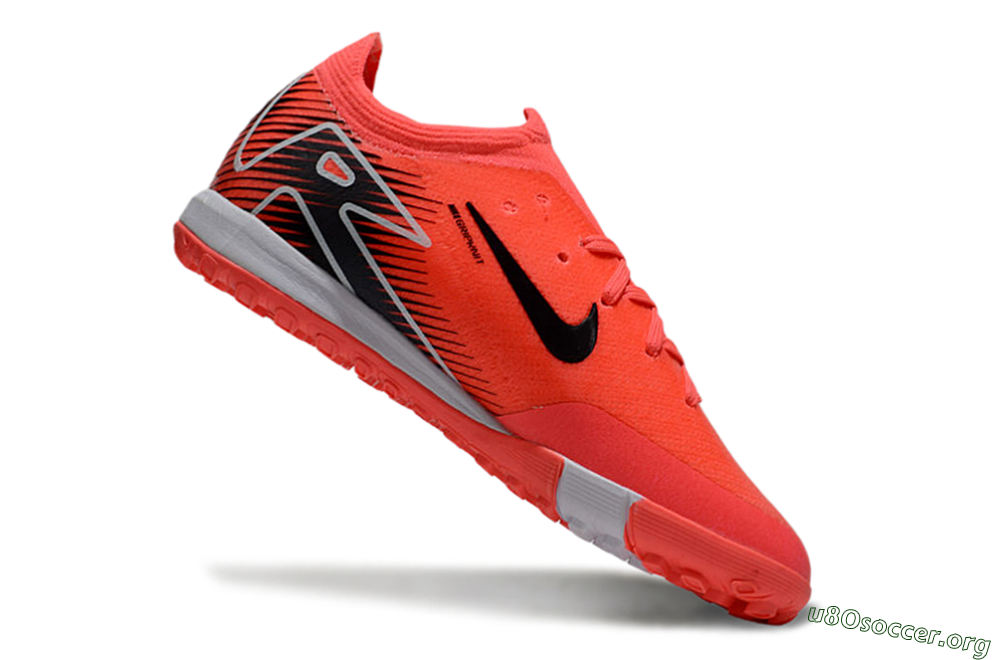 Nike Air Zoom Mercurial Vapor 16 Elite TF Football Shoes - Red/Black/White 4