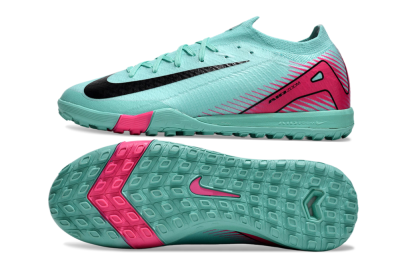 Nike Air Zoom Mercurial Vapor 16 Elite TF Football Shoes - Jade/Black/Red