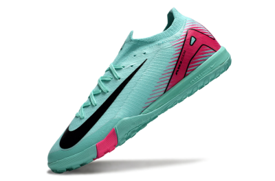 Nike Air Zoom Mercurial Vapor 16 Elite TF Football Shoes - Jade/Black/Red
