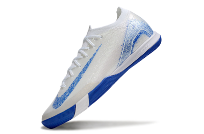 Nike Air Zoom Mercurial Vapor 16 Elite IC Football Shoes - Beige/Blue/White