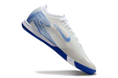 Nike Air Zoom Mercurial Vapor 16 Elite IC Football Shoes - Beige/Blue/White