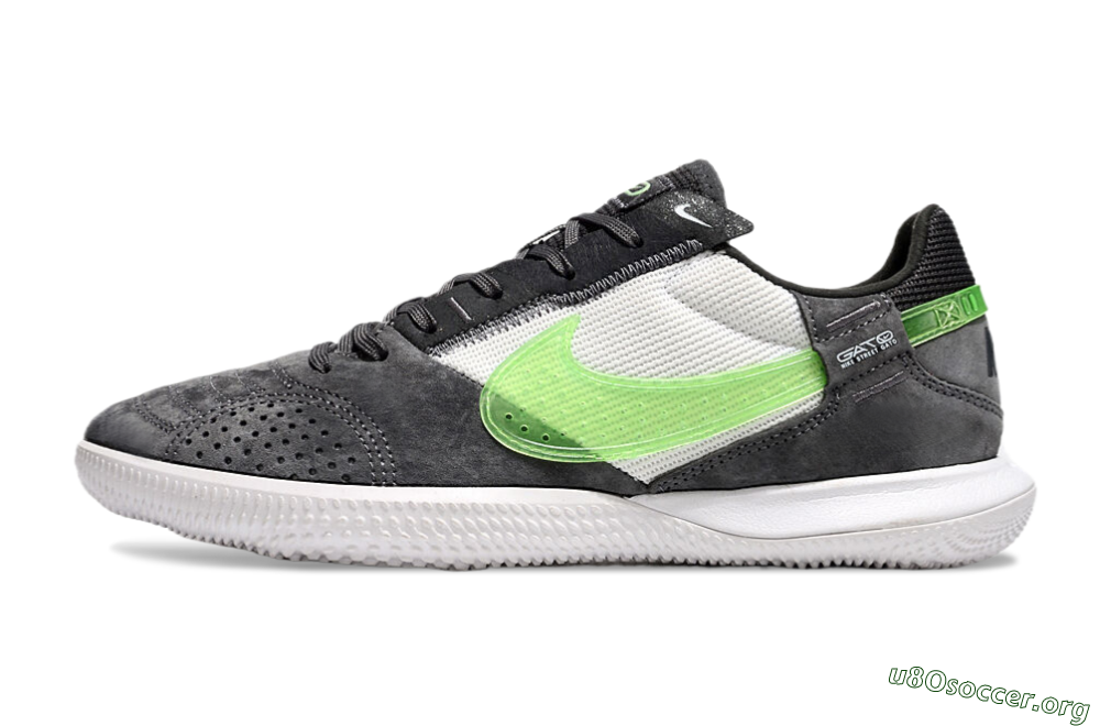 Nike Street Gato IC Football Shoes - Grey/Yellow/White 3