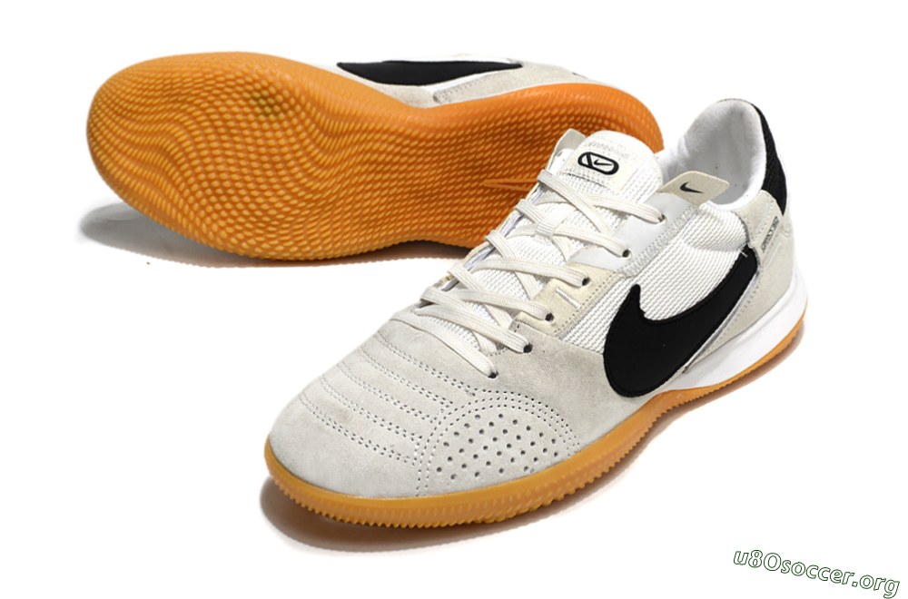 Nike Street Gato IC Football Shoes - Grey/Black/White 0