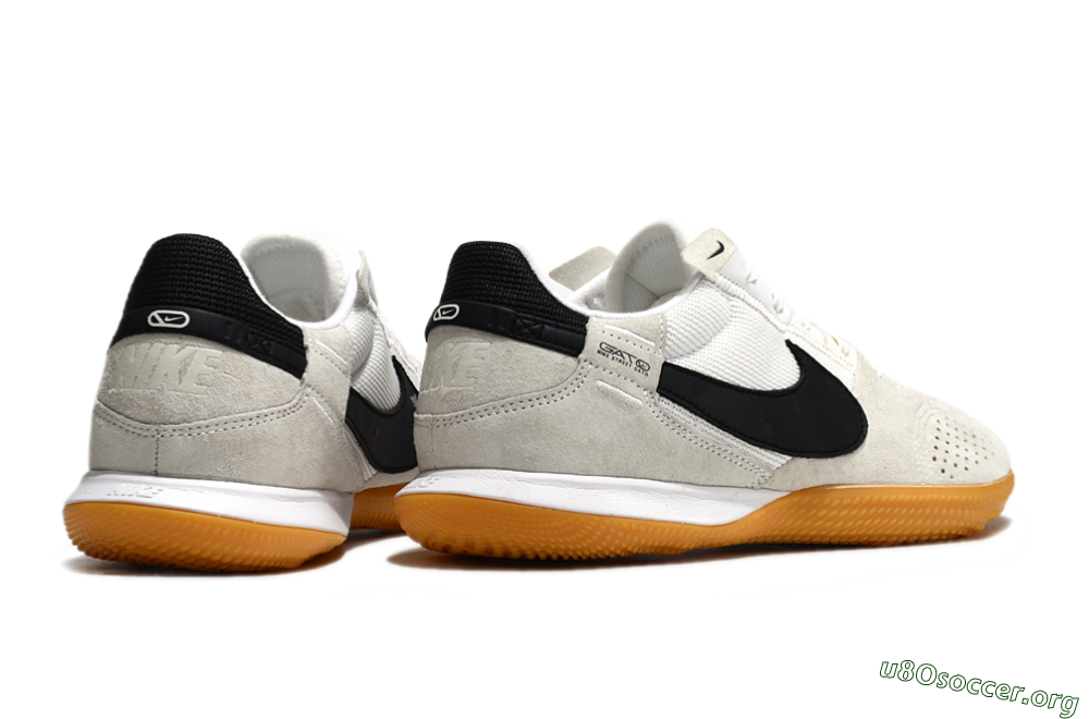 Nike Street Gato IC Football Shoes - Grey/Black/White 6