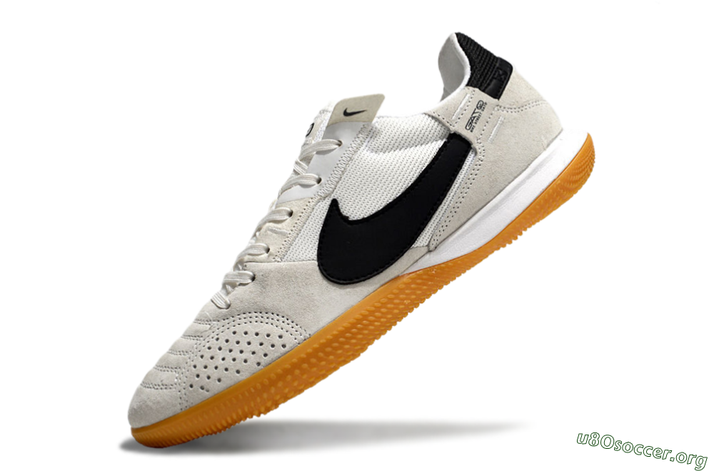 Nike Street Gato IC Football Shoes - Grey/Black/White 5
