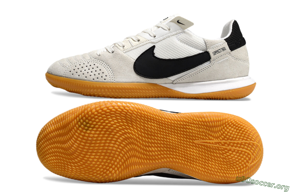 Nike Street Gato IC Football Shoes - Grey/Black/White 1