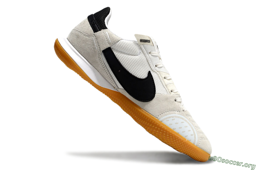 Nike Street Gato IC Football Shoes - Grey/Black/White 4