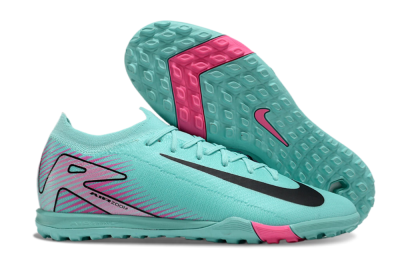 Nike Air Zoom Mercurial Vapor 16 Elite TF Football Shoes - Jade/Black/Pink