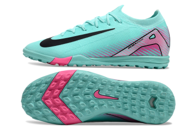 Nike Air Zoom Mercurial Vapor 16 Elite TF Football Shoes - Jade/Black/Pink