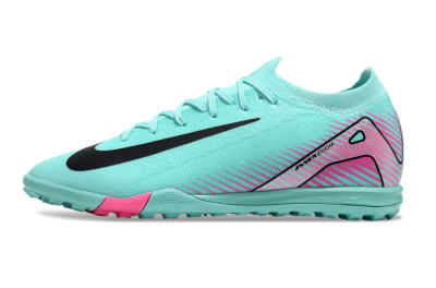 Nike Air Zoom Mercurial Vapor 16 Elite TF Football Shoes - Jade/Black/Pink