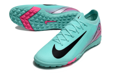 Nike Air Zoom Mercurial Vapor 16 Elite TF Football Shoes - Jade/Black/Pink