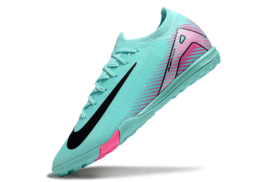 Nike Air Zoom Mercurial Vapor 16 Elite TF Football Shoes - Jade/Black/Pink