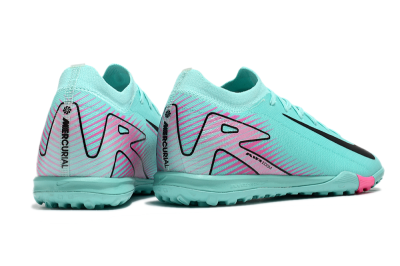 Nike Air Zoom Mercurial Vapor 16 Elite TF Football Shoes - Jade/Black/Pink