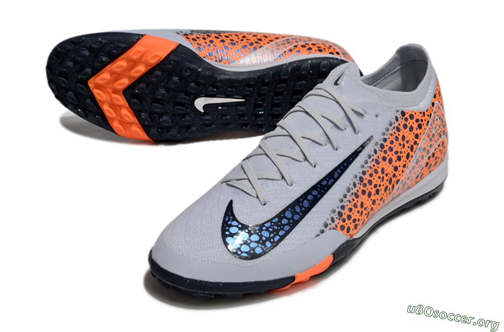 Nike Air Zoom Mercurial Vapor 16 Elite TF Football Shoes - Grey/Black/Leopard 0